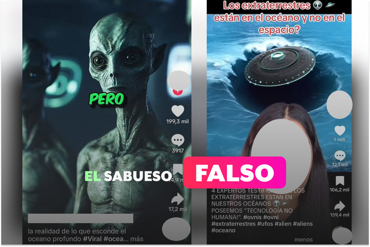 EU no confirmó que hay vida extraterrestre en los océanos, como aseguran en videos en TikTok