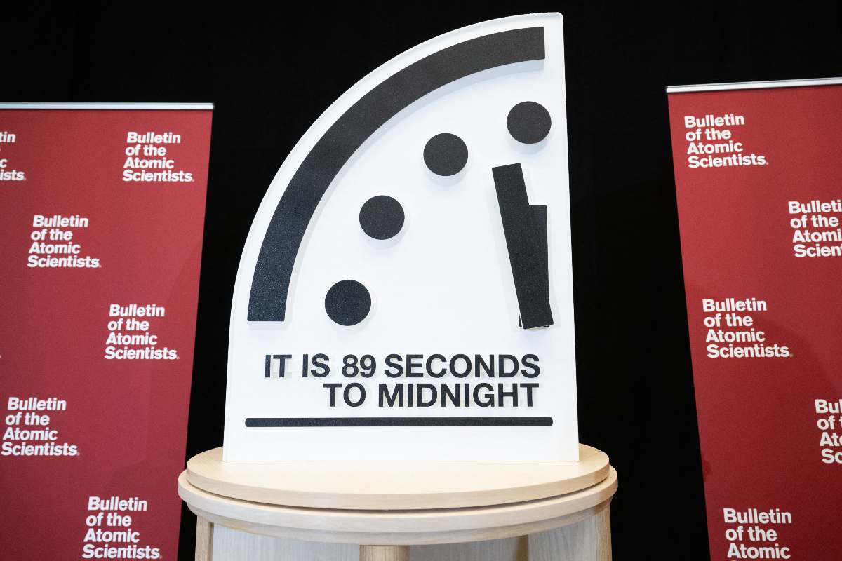 Doomsday Clock: el Reloj del Fin del Mundo pone al mundo en 2025 más cerca del Apocalipsis