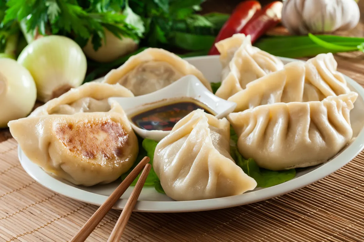 Receta fácil para hacer dumplings al vapor de carne molida