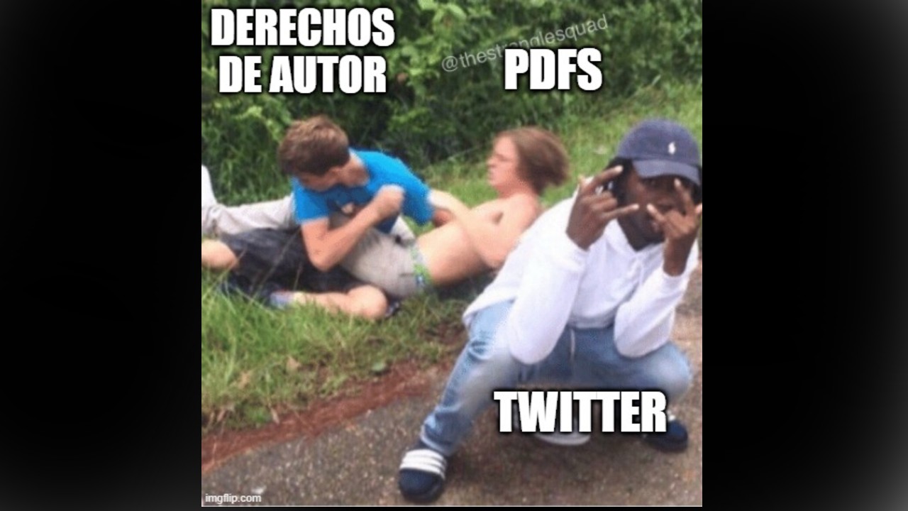 *Twitter se está peleando (oootra vez)*: ahora por compartir PDFs