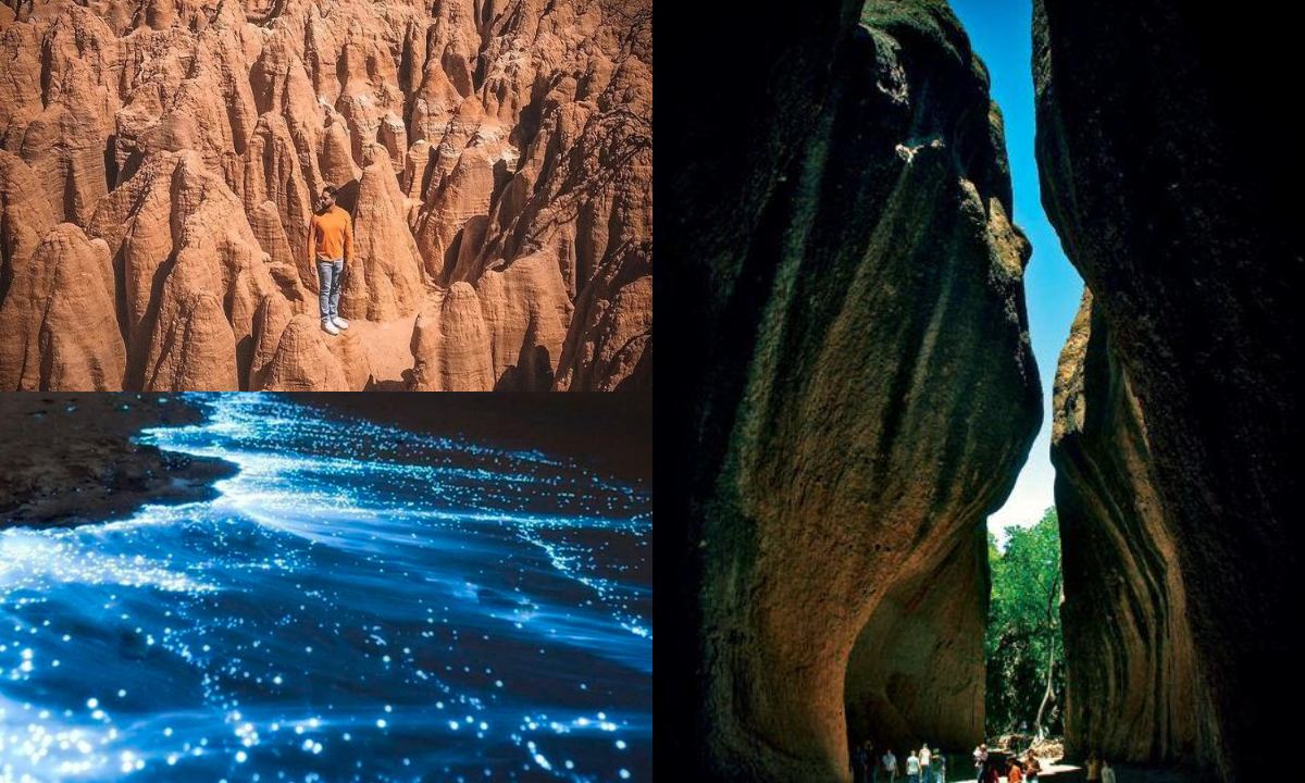 Como salidos de otro planeta: *lugares extraños y fascinantes en México*