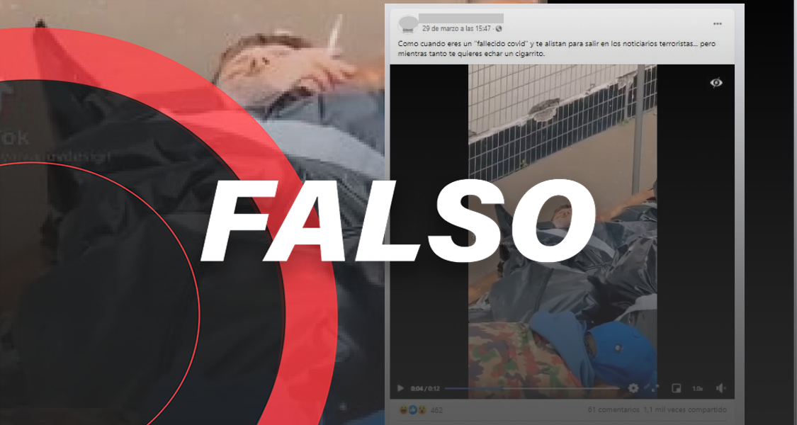 *NO es un actor fingiendo la 'plandemia'*, es un rapero ruso en su video musical