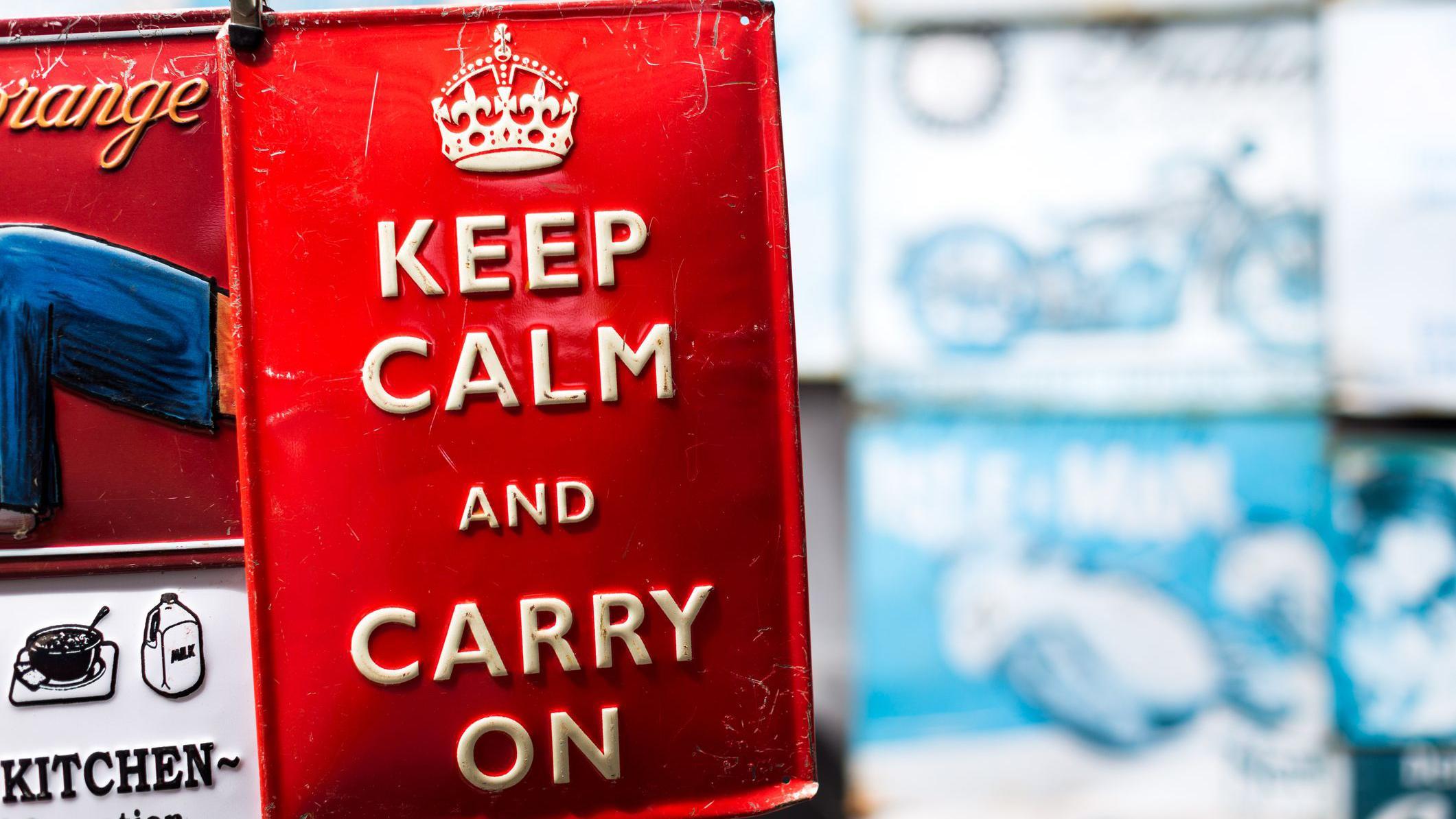 ‘Keep Calm and Carry On’: el afiche británico de la Segunda Guerra Mundial que se convirtió en un fenómeno