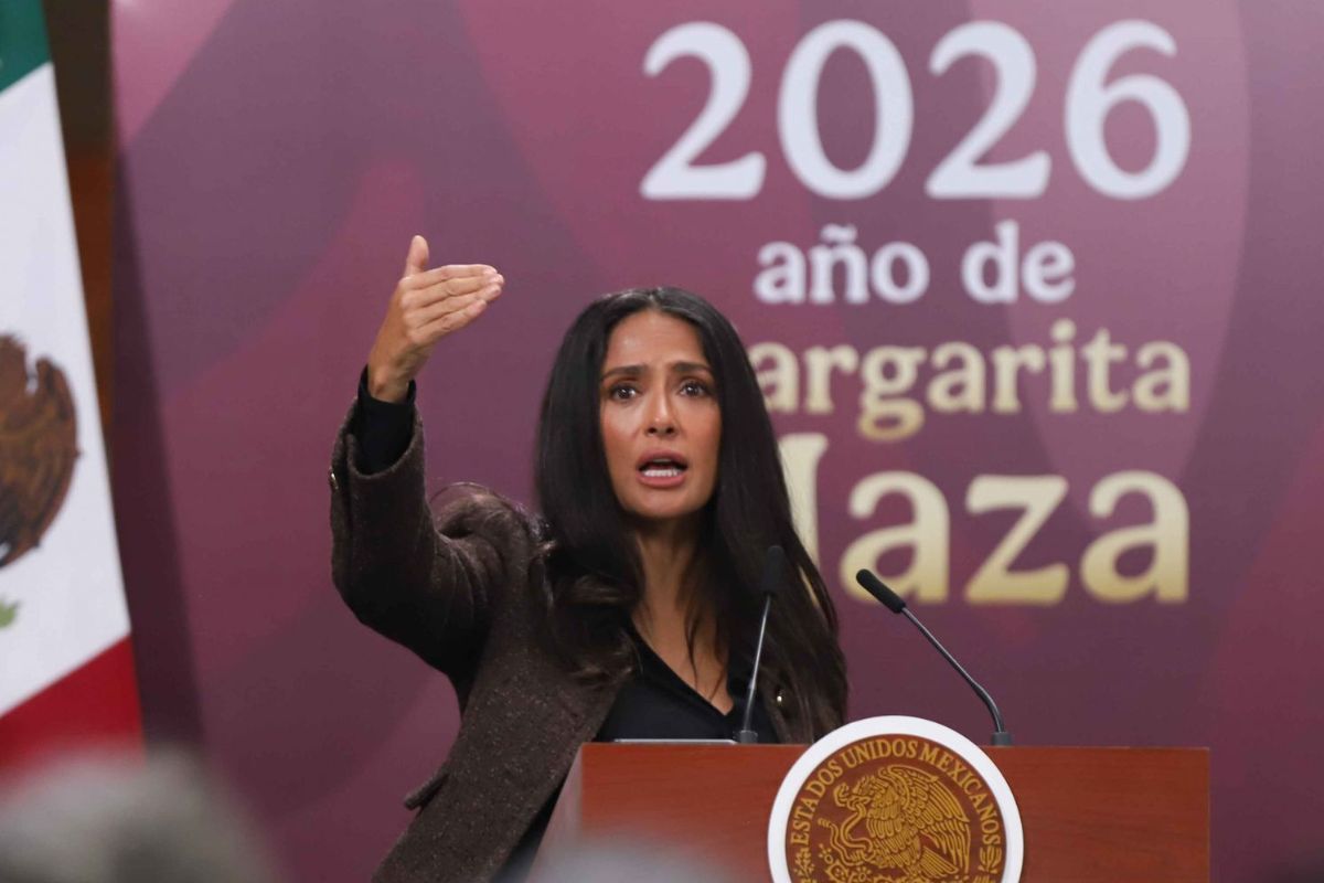 "El cine estuvo abandonado": Salma Hayek celebra apoyos de Sheinbaum a la comunidad fílmica