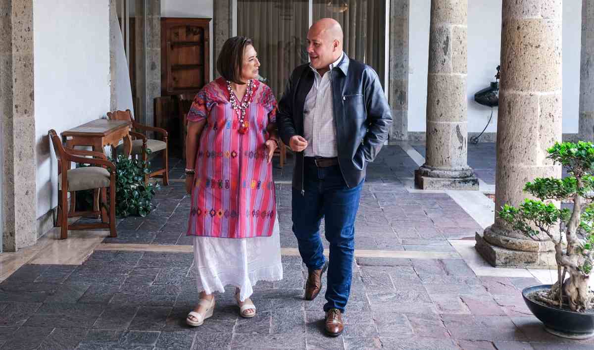 “Me dio mucho gusto recibir a mi amiga”: Alfaro se reúne con Xóchitl Gálvez