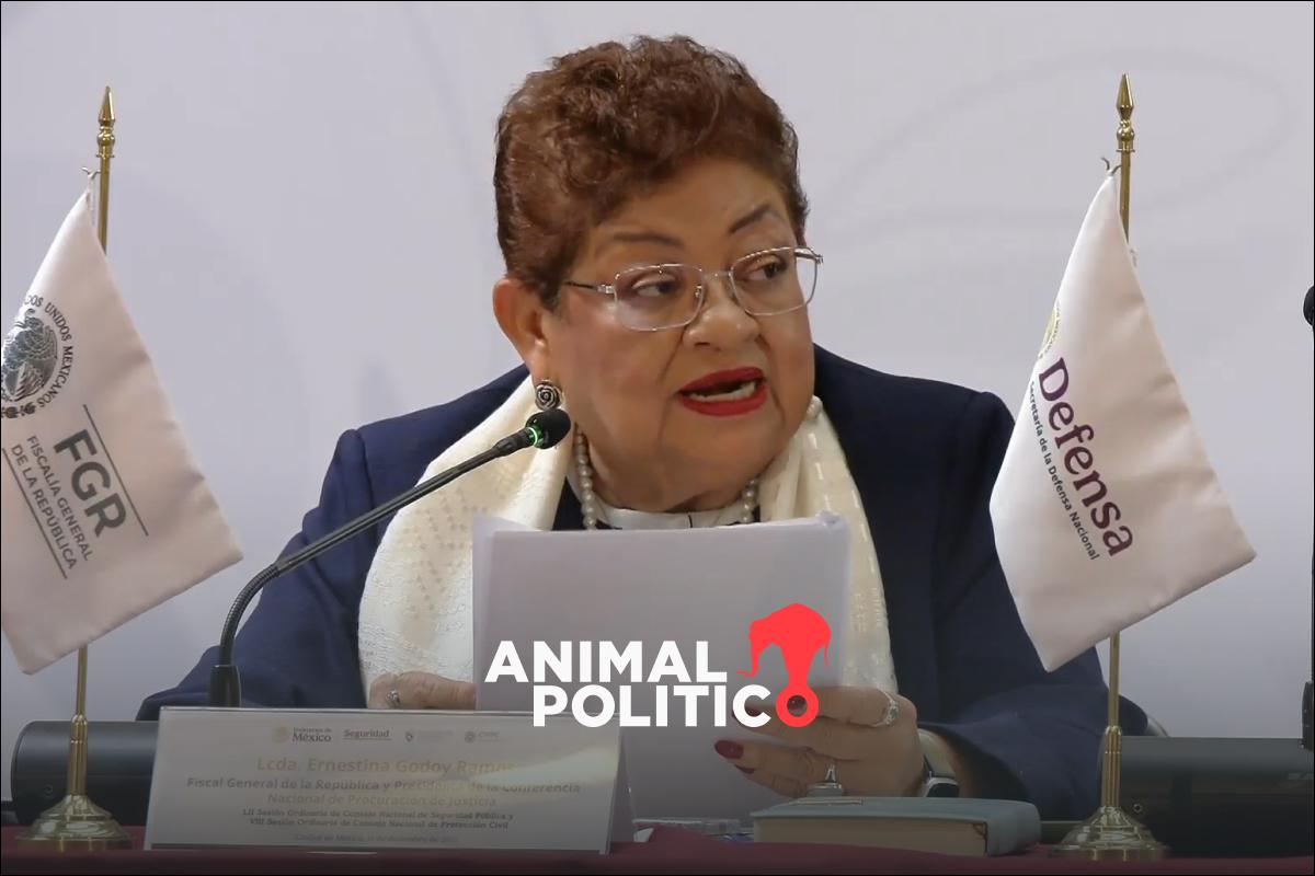 Godoy anuncia reestructura de FGR; promete coordinación plena con estrategia nacional de seguridad