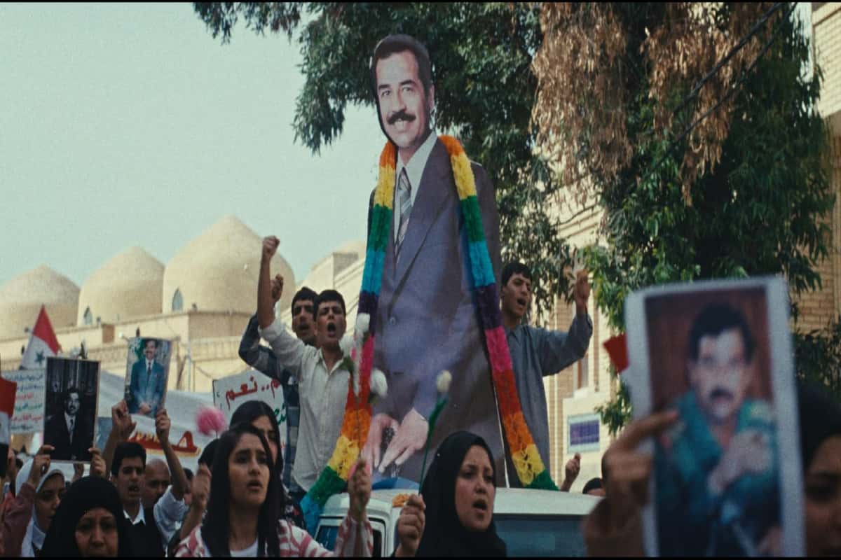 Escena de la película el pastel del presidente.