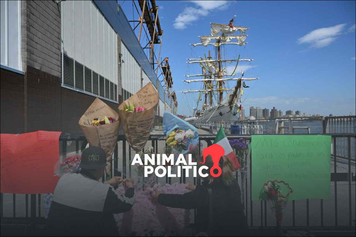 Buque escuela Cuauhtémoc realizó tres llamadas de ayuda antes del choque