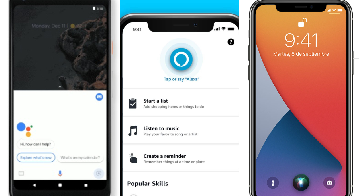 *Alexa vs Google vs Siri*: ¿Qué asistente digital es mejor y cuáles son las diferencias?