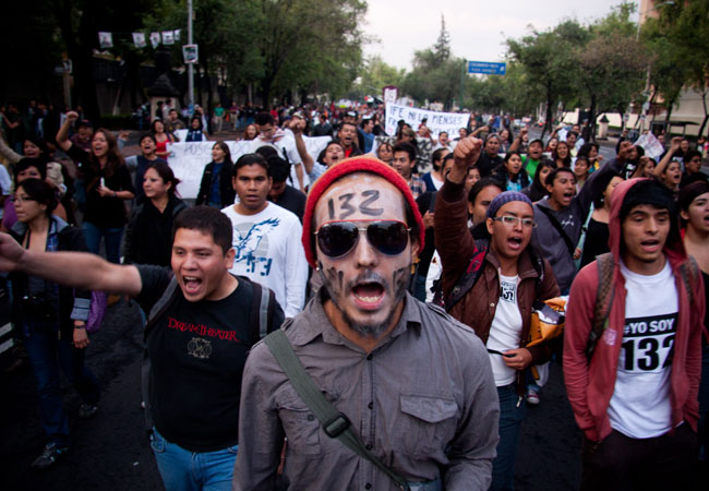 Se reorganiza #YoSoy132 en Atenco