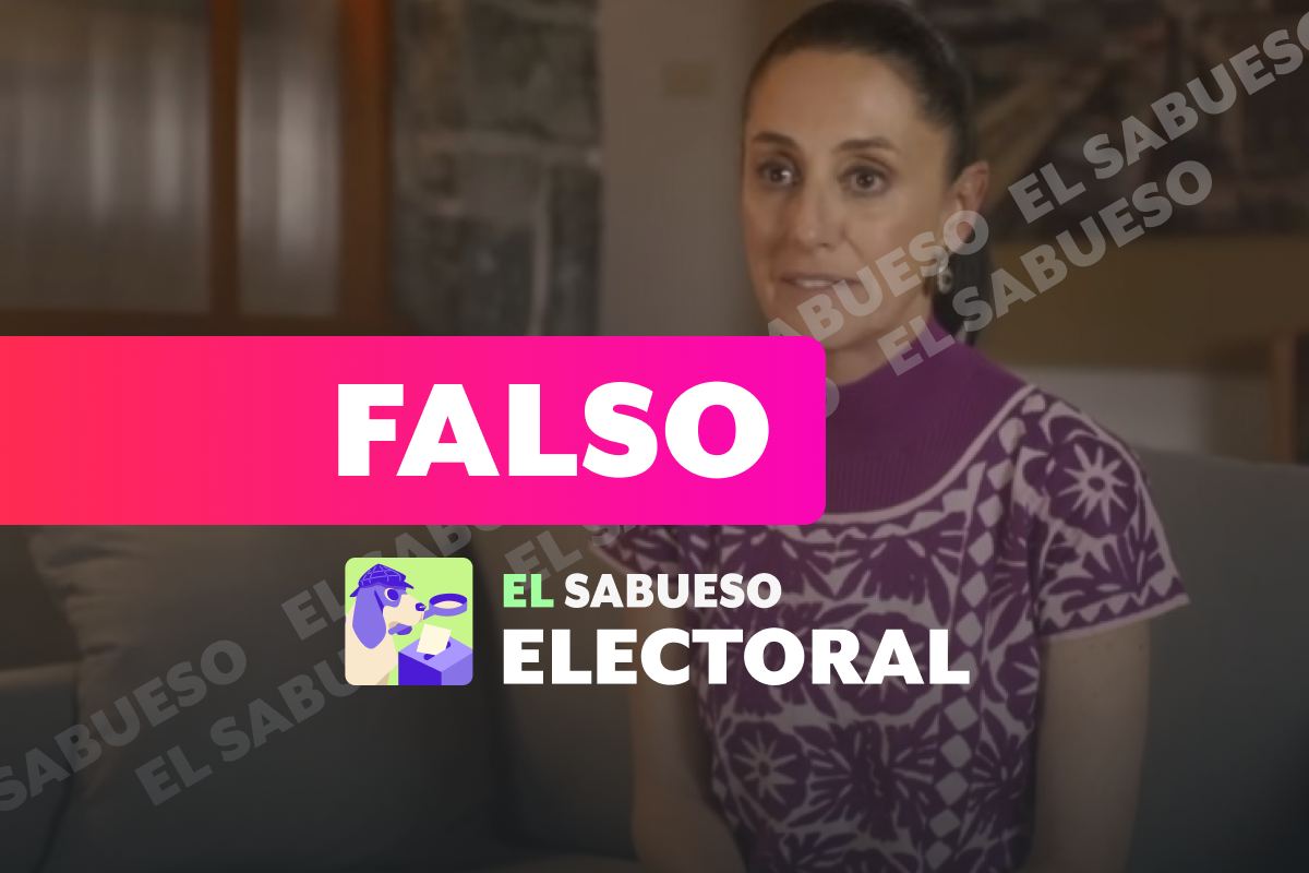 Falso que Denise Maerker sea productora del documental de Claudia Sheinbaum