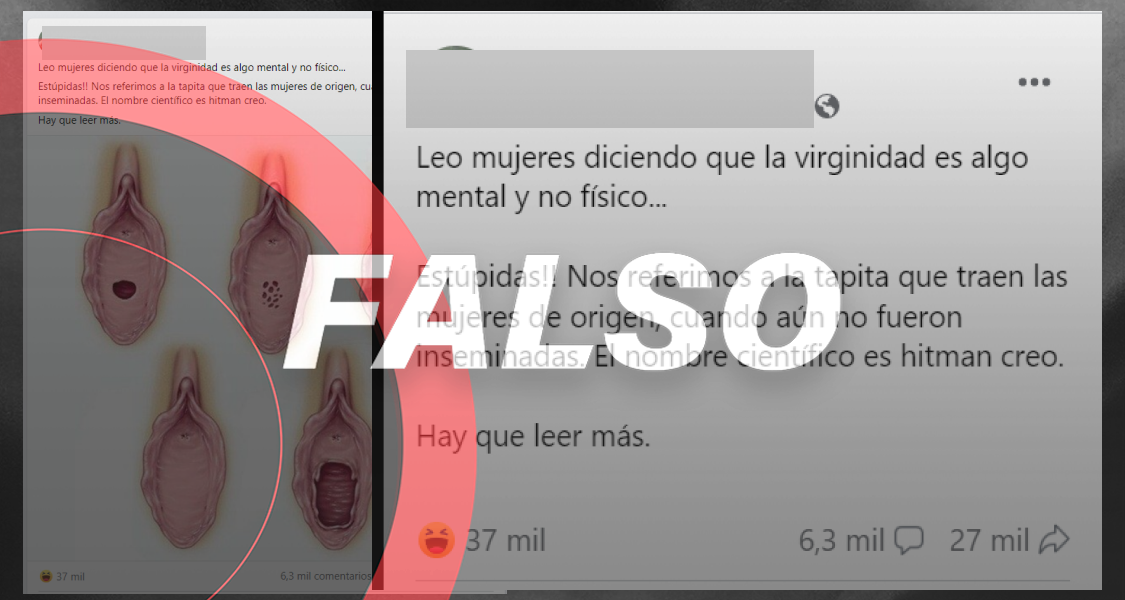 La virginidad no es una condición médica y no existe una parte del cuerpo llamada ‘Hitman’