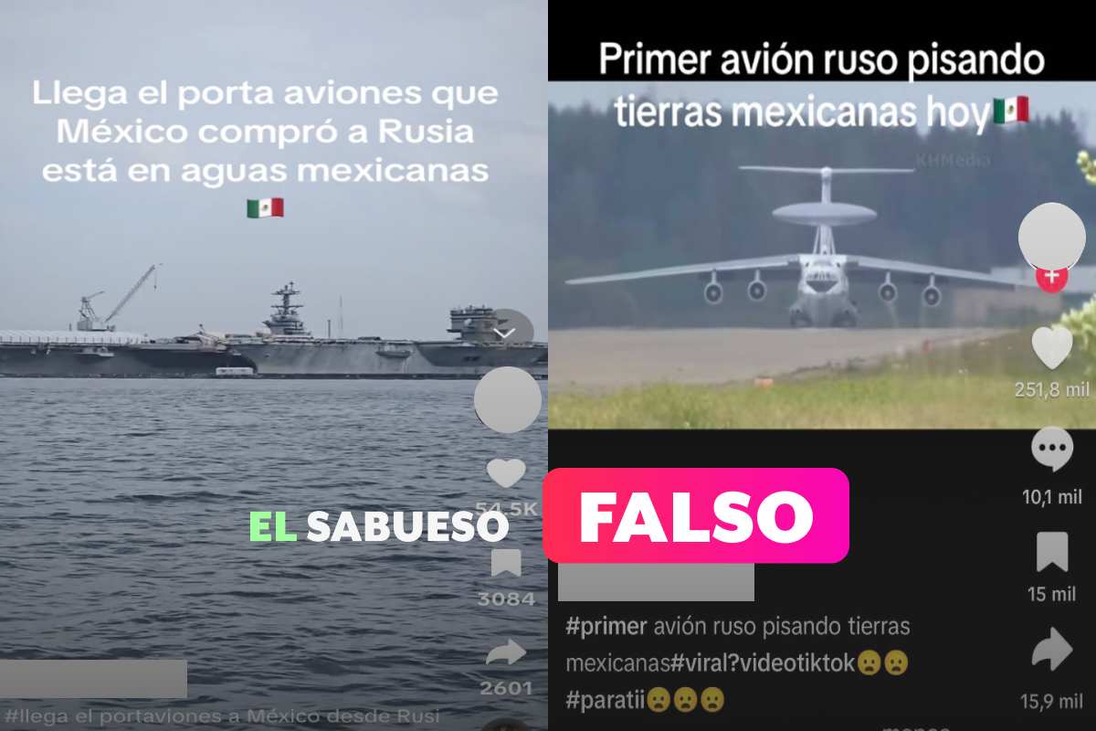 Falso que México comprara aviones de combate ruso por posible guerra con EU