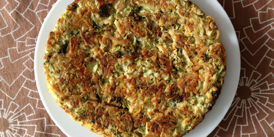 #Receta: <i>Frittata</i> de último minuto