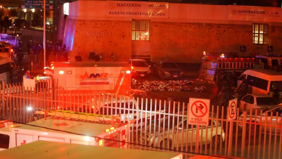 Gobierno publica nombres de 68 migrantes que estaban detenidos en Juárez; dice que hubo 38 muertos