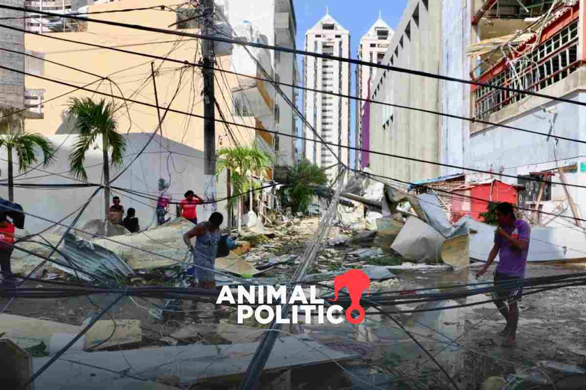 Huracán Otis, el día que el puerto de Acapulco estuvo solo ante el caos 