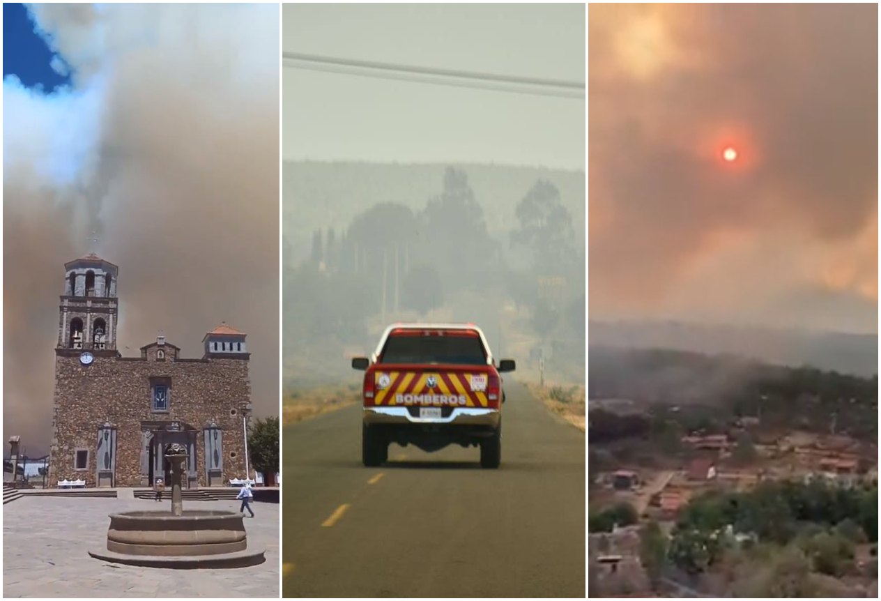 Incendio forestal en Atemajac de Brizuela afecta a Jalisco; el humo llega hasta Guadalajara