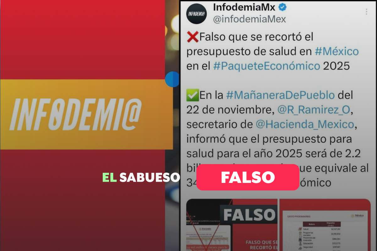 Canal de verificación del gobierno difunde datos falsos sobre recortes al presupuesto