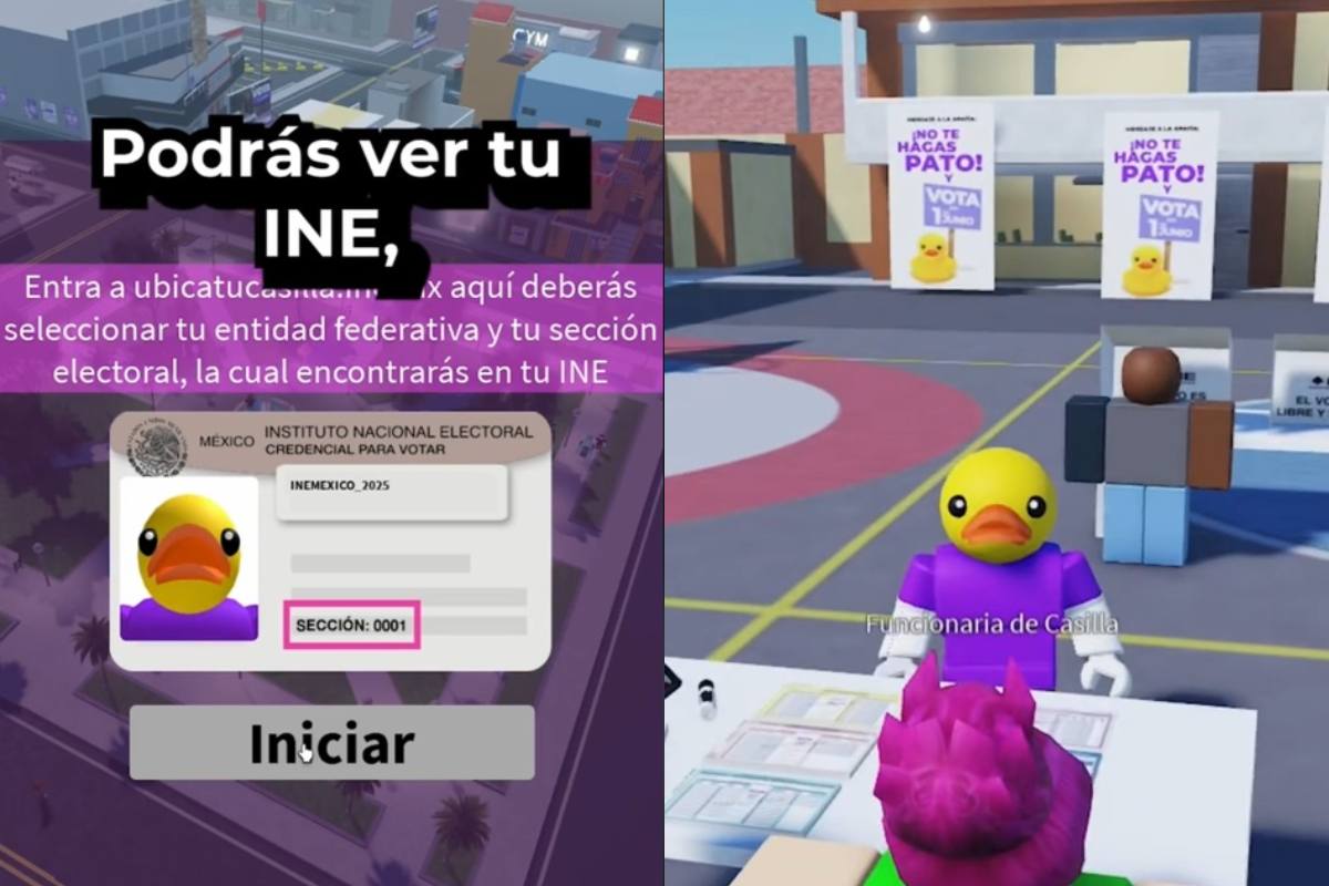 '¿Cómo Votar?', el juego del INE en Roblox para incentivar el voto del 1 de junio