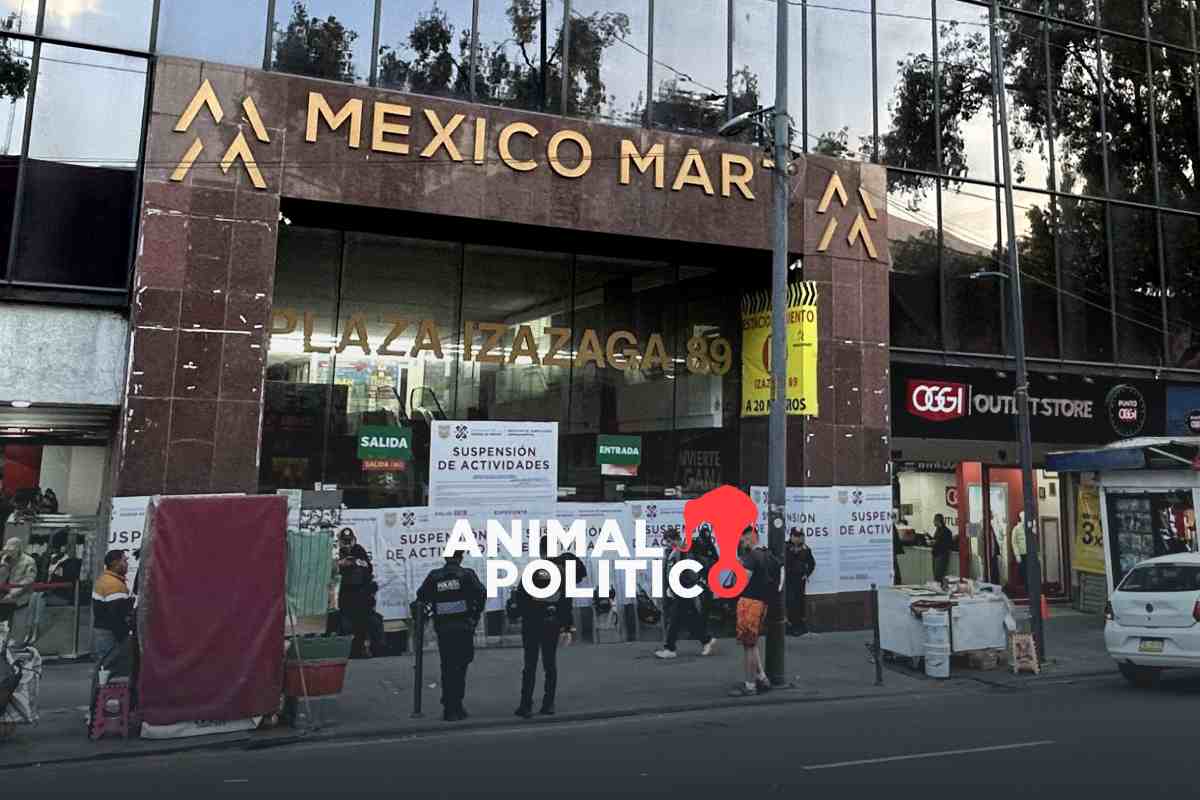 Cierre de Izazaga 89 deja a mujeres comerciantes en incertidumbre económica