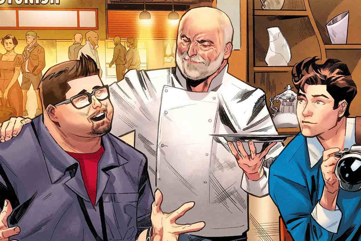 El chef español José Andrés cocina con Spider-Man para salvar al mundo