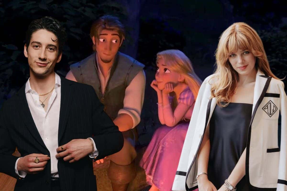 rapunzel live action enredados teagan croft milo manheim