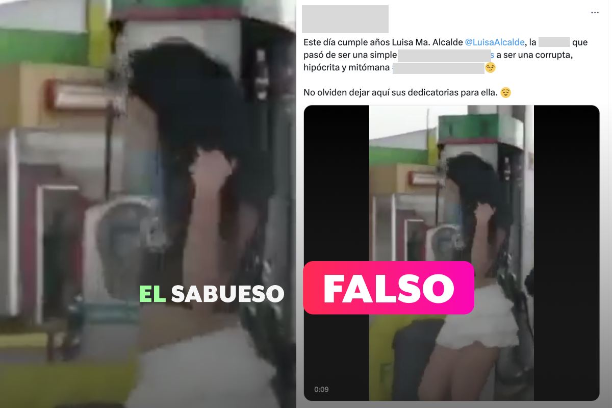 ¿La actual presidenta de Morena bailó en una gasolinera? Es desinformación de género