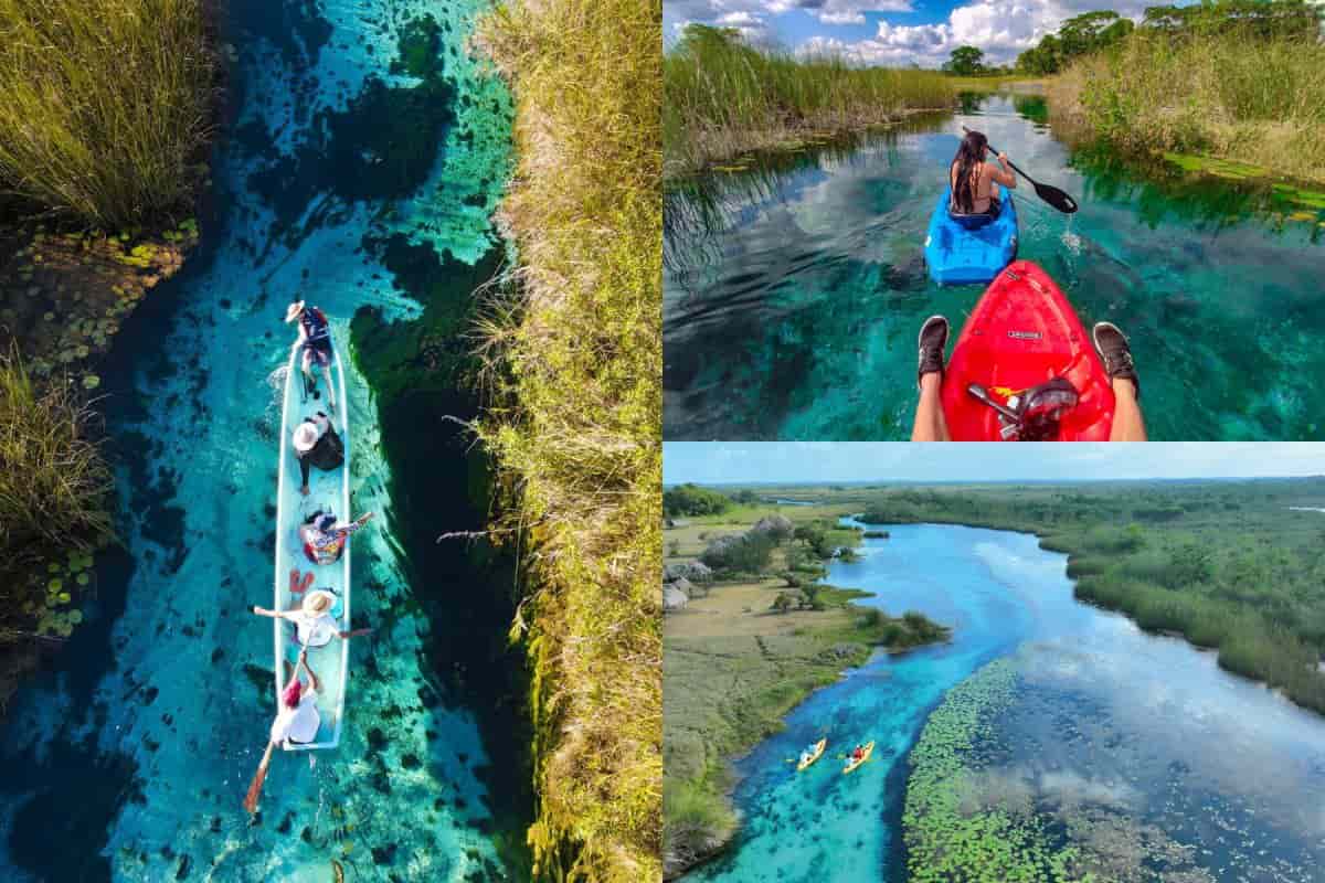 Conoce los Manantiales Pedro Baranda, un paraíso azul turquesa en Campeche