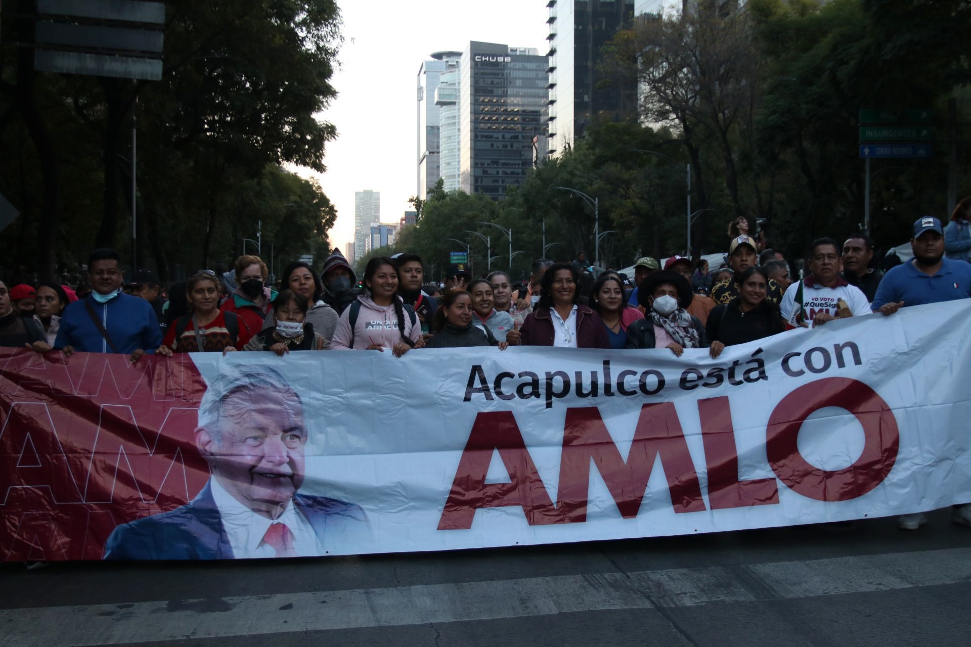 Fotos y videos: La marcha de AMLO para celebrar sus cuatro años de gobierno