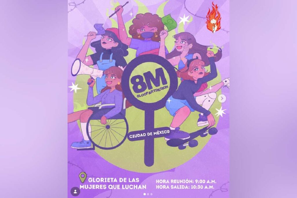 Marcha del 8M en CDMX 2026: ruta, horarios y convocatorias
