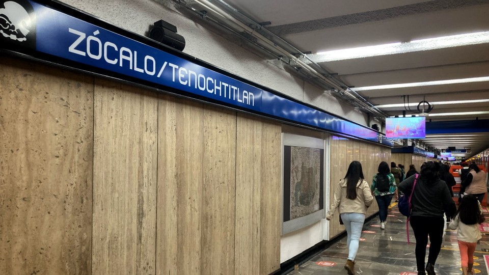 Cierran estación Zócalo del Metro hasta nuevo aviso; conoce alternativas
