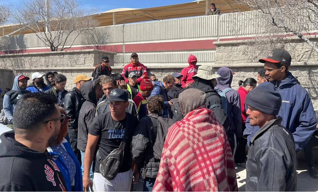 "No somos animales, somos seres humanos", migrantes protestan en las instalaciones del INM