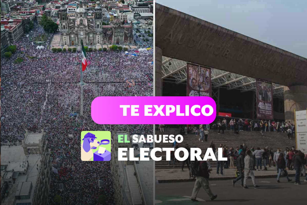 ¿Cuánto cuesta un mitin en el Zócalo de la CDMX y el Auditorio Nacional?