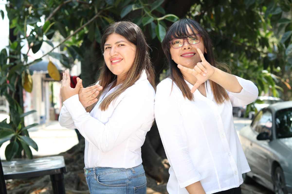 Conoce a Mitzi y Rebeca, las candidatas sordas que luchan por las personas con discapacidad