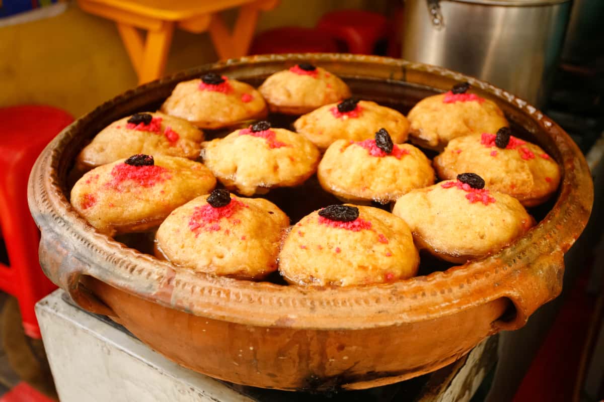 Molletes guatemaltecos típicos de Semana Santa