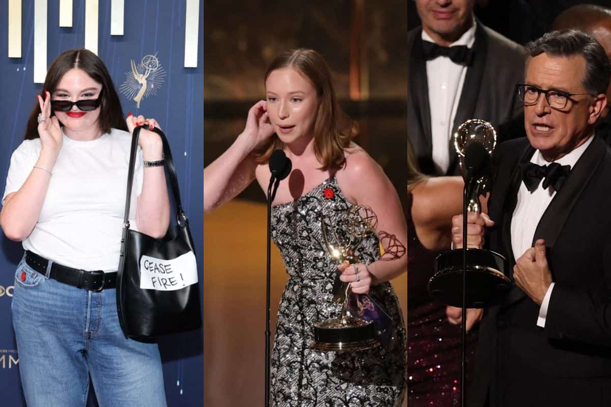 De 'Palestina Libre' a 'F*ck ICE': poderosos momentos de los EMMYs 2025
