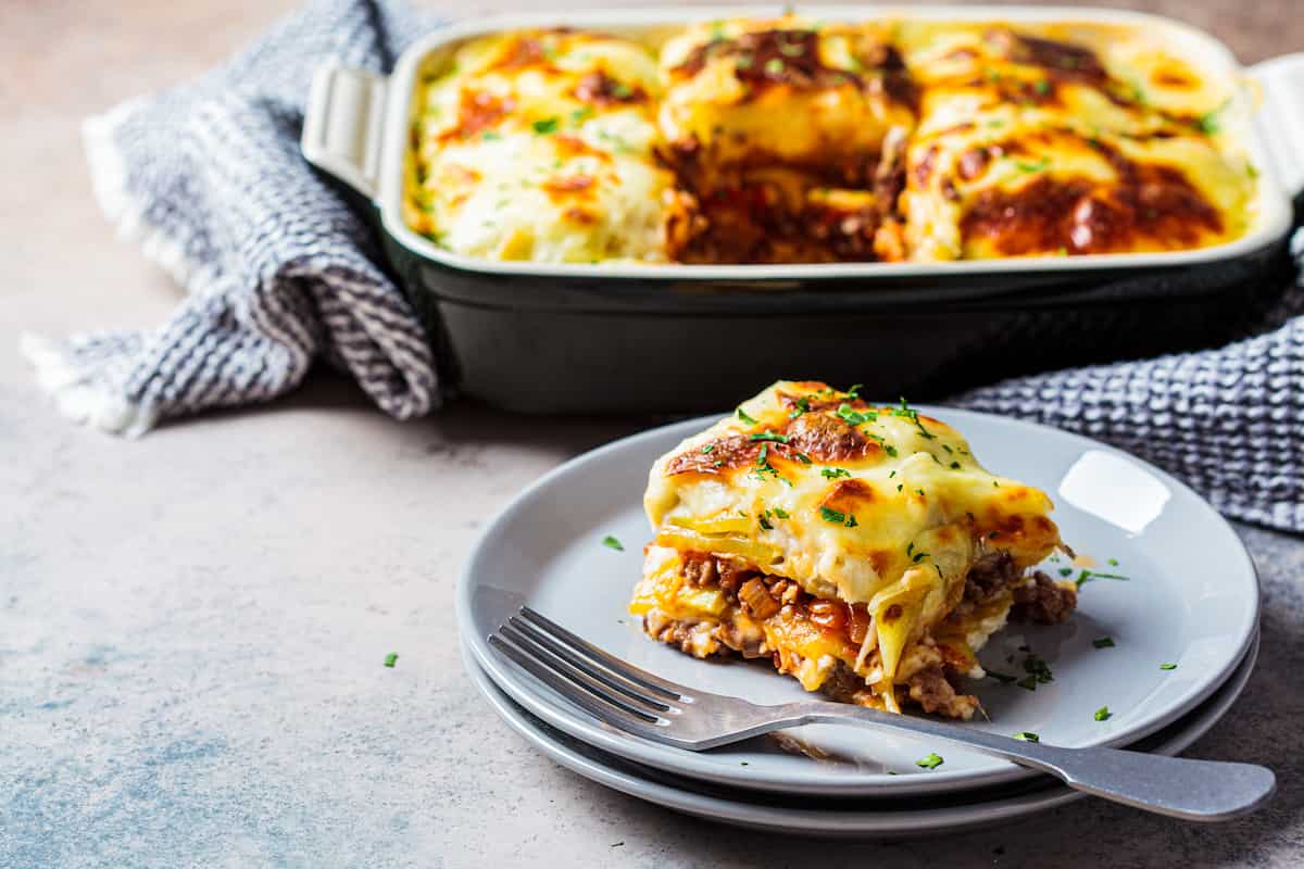 receta tradicional moussaka