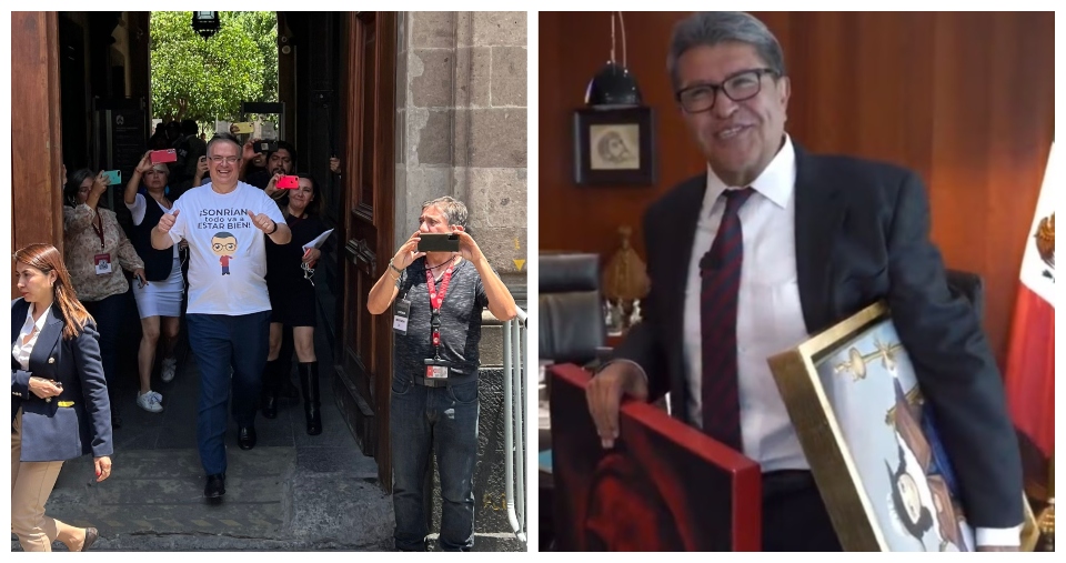 Con outfit y descolgando al Niño de Atocha, así inician las despedidas los aspirantes de Morena 