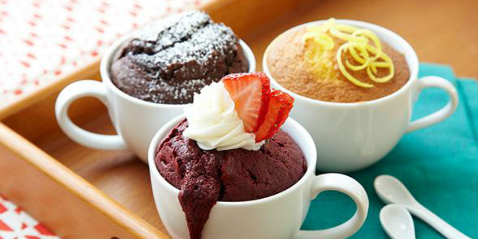 ¿Un pastel en taza? 7 recetas para preparar mug cakes en microondas