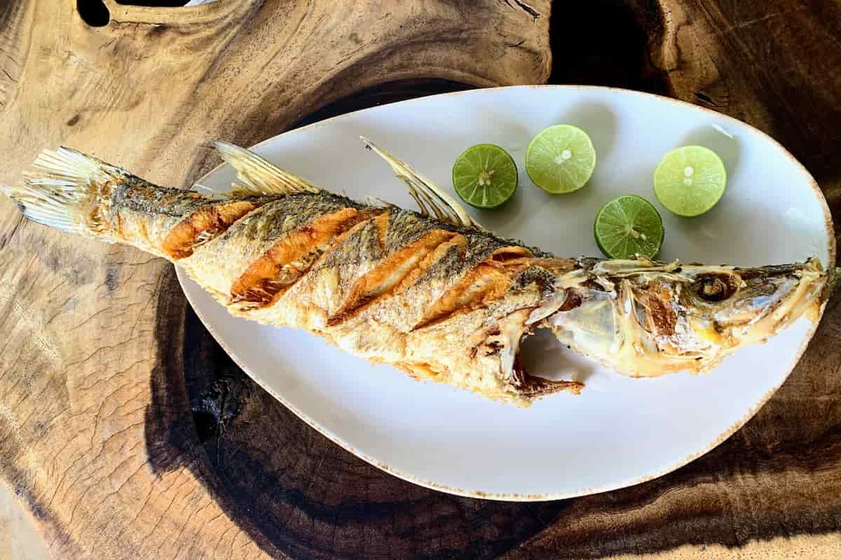 pescado frito en Acapulco