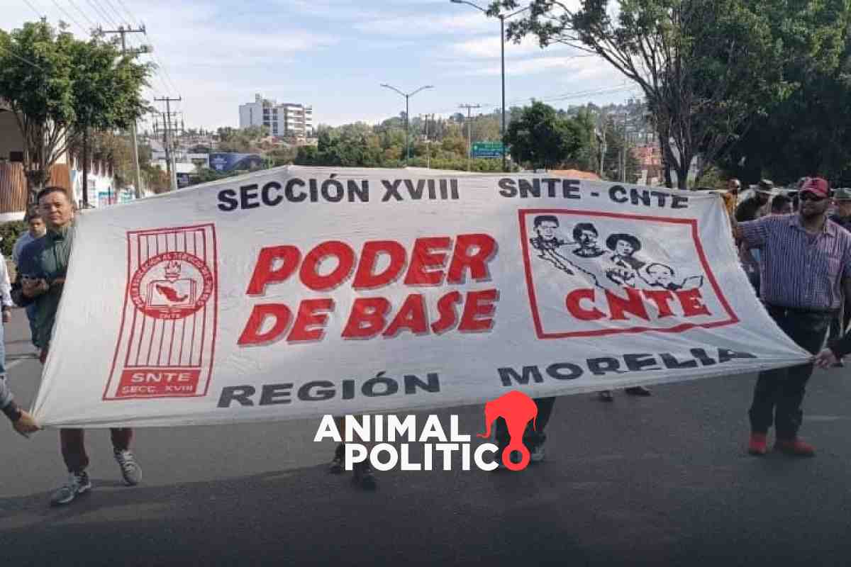 Paro de la CNTE en Michoacán afecta 5 mil escuelas; maestros toman presidencias municipales 