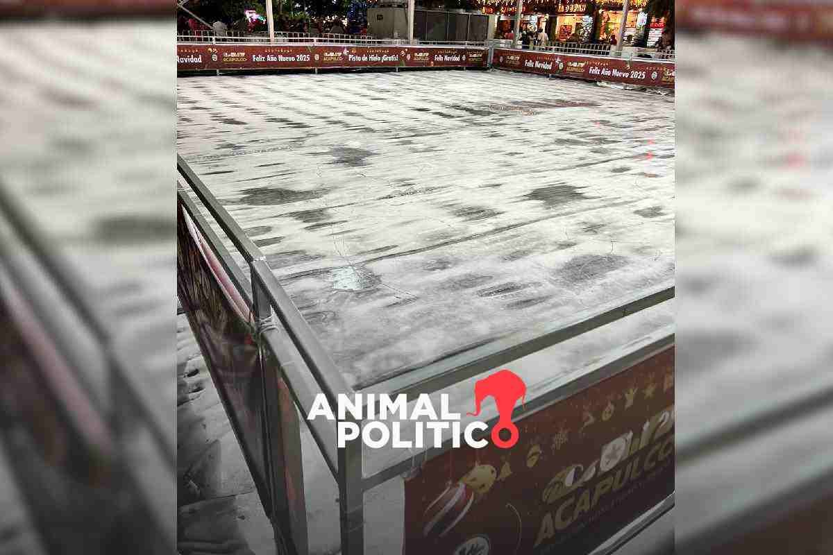 Pista de hielo en Acapulco lleva 3 días de retraso; autoridades dicen que hubo fallas eléctricas