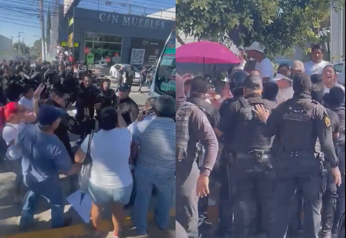 Policías de Jalisco agreden a manifestantes que exigen la localización de Analí Ramírez