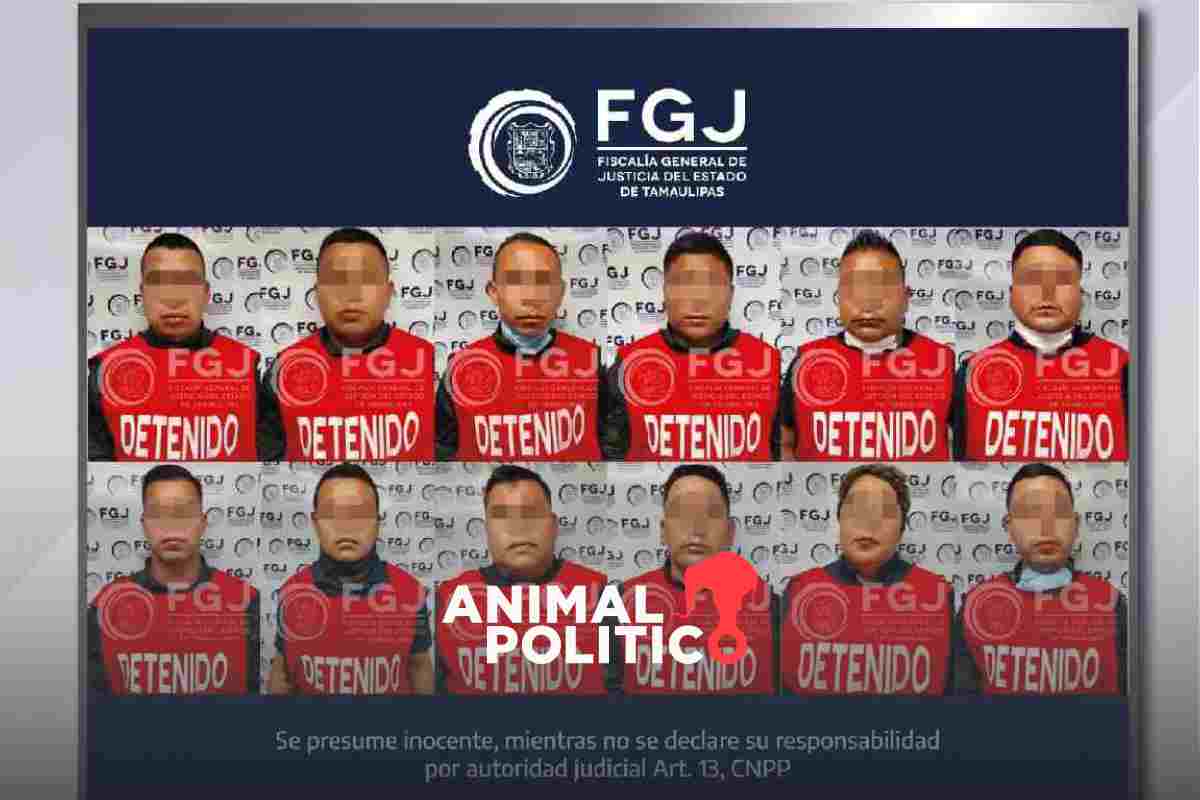 Sentencian a 50 años de prisión a 12 policías por la masacre de migrantes en Camargo, Tamaulipas