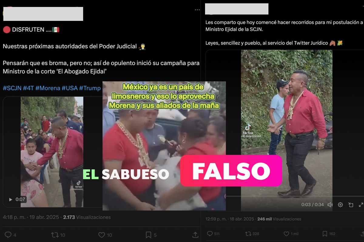 Este político no compite por un cargo en la SCJN ni es militante de Morena; es de Guatemala