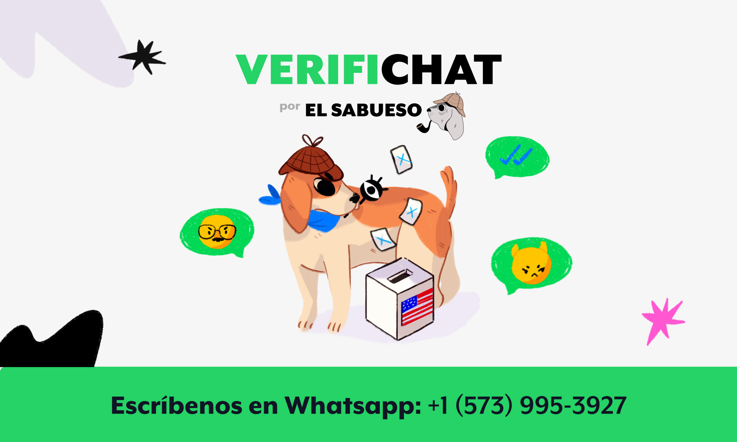 El olfateo de El Sabueso ahora también en WhatsApp