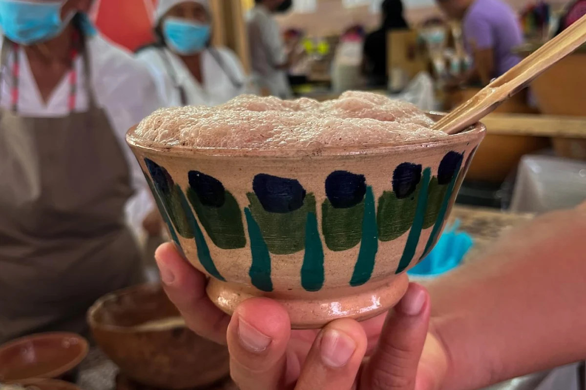 El pozontle, la bebida ceremonial del la Sierra de Juárez