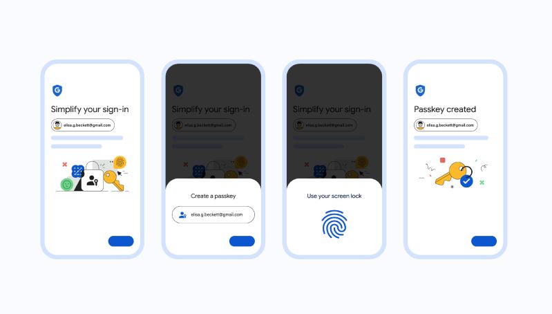 ¡Adiós a las contraseñas! Google ya permite iniciar sesión con passkey (qué es y cómo funciona)