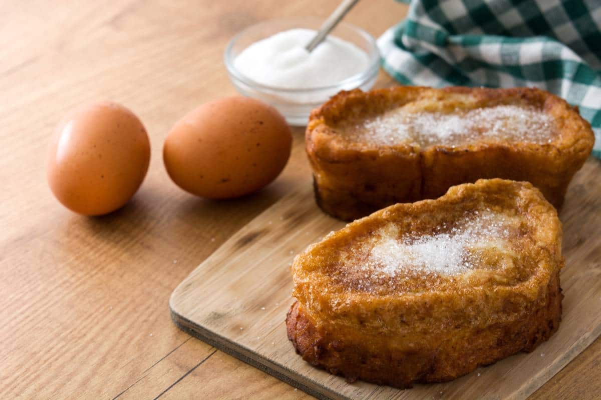 Receta sencilla y rápida de torrejas para la merienda
