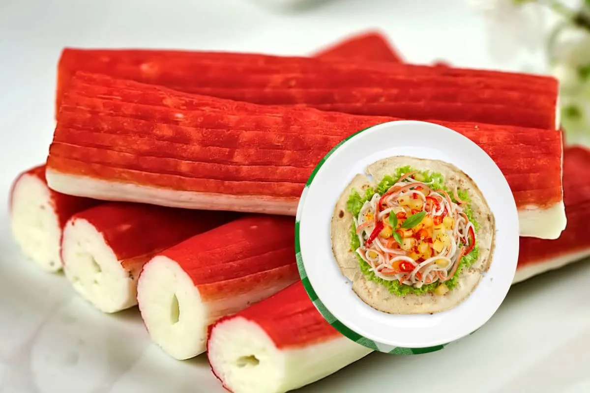 Receta refrescante de surimi para tostadas